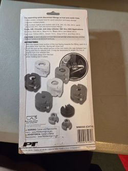 A/c & fuel line disconnect tool