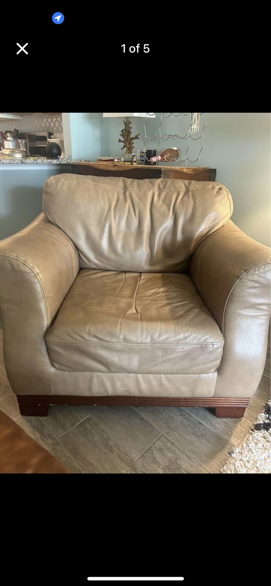Large Leather Chair