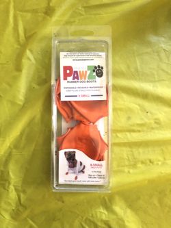 Rubber dog Boots XSmall