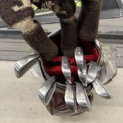 Spalding Centennial With Original Leather Bag