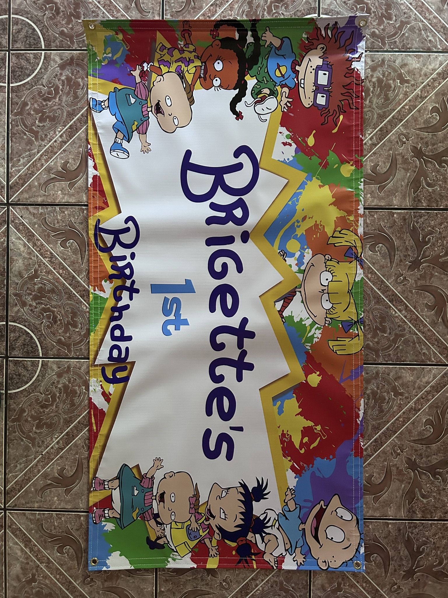 Birthday Rugrats Banners