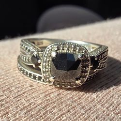 Black Diamond 1 1/2ct  From Zales. 