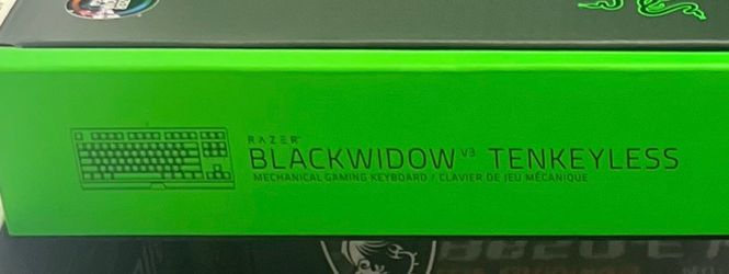 Razer BlackWidow V3 Tenkeyless Mechanical Gaming Keyboard