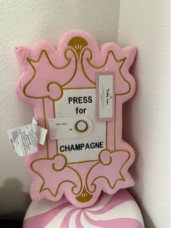 CUTE DECORATIVE PILLOW PRESS FOR CHAMPAGNE PILLOW