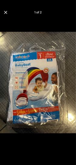My baby rainbow boat