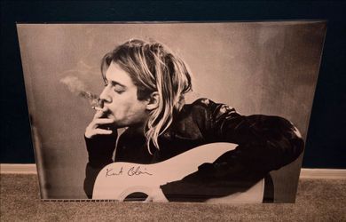Kurt Cobain Nirvana Poster 24x36