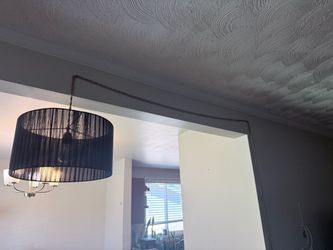 Black hanging lamp