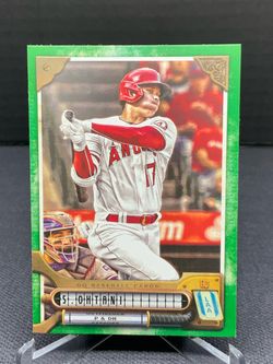 2022 Topps Gypsy Queen Shohei Ohtani Green Parallel (2)