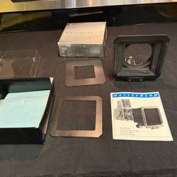 Hasselblad Professional Lens Shade 40676 Bellows And Box And Masks