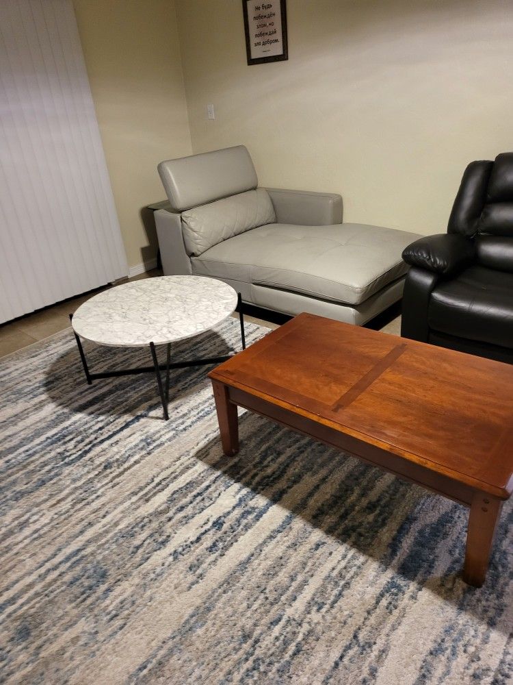 Real wood coffee table