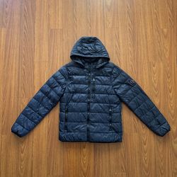 Abercrombie & Fitch Hooded Zip Puffer Jacket