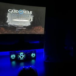 Curved Monitor+ Speakers