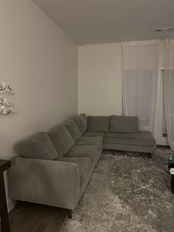 Grey Sectional | Couch
