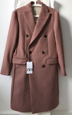 Zara Man Limited Edition Wool Coat - New Condition 