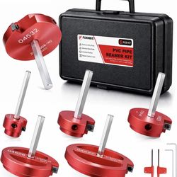 4.7 4.7 out of 5 stars (34) 6Pcs PVC Pipe Reamer Kit, Durable Aluminum PVC Fitting Saver for Sch.40 CPVC, ABS, Lightweight Socket Hub Saver Includes 3