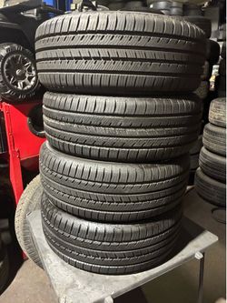 Set of matching tires Yokohama All season like new 225/55R18