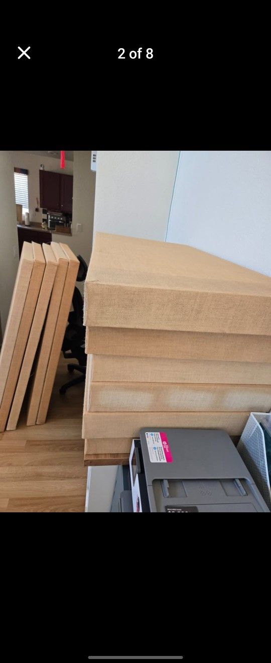 Acoustic Panels 24*48*4 with acoustic form + some extra acoustic form