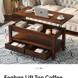 Brand New & Pre-Built Coffee Table (Purchased From Wayfair)
