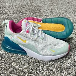 Women’s NIKE ‘Air Max 270’ Pastel Running Shoes Size US 7.5