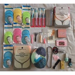 Makeup, Nail Polish, Hair & Beauty Assortment Bundle, New