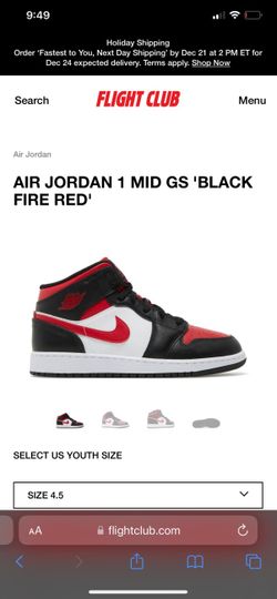 Jordan's mid Blk