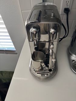 Nespresso by Breville Stainless Steel Espresso Machine w/ Milk Frother