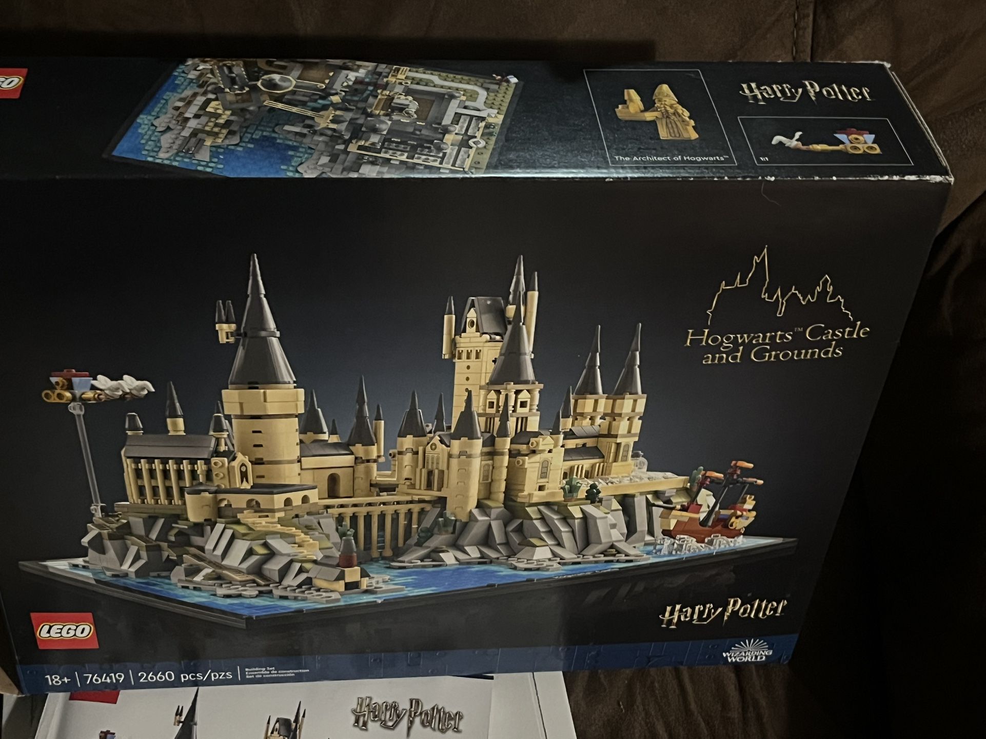 LEGO Harry Potter Hogwarts Castle and Grounds Wizarding Building Set 76419