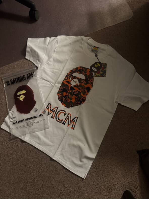 Bape X MCM