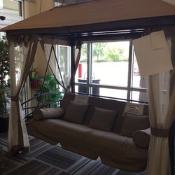 Gazebo With Swing