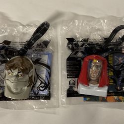 X-Men Evolution 2001 Taco Bell Toys “MORPHING MYSTIQUE & DARTING TOAD”