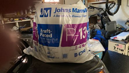 Fiber Glass Insulation R13 38sq. Feet