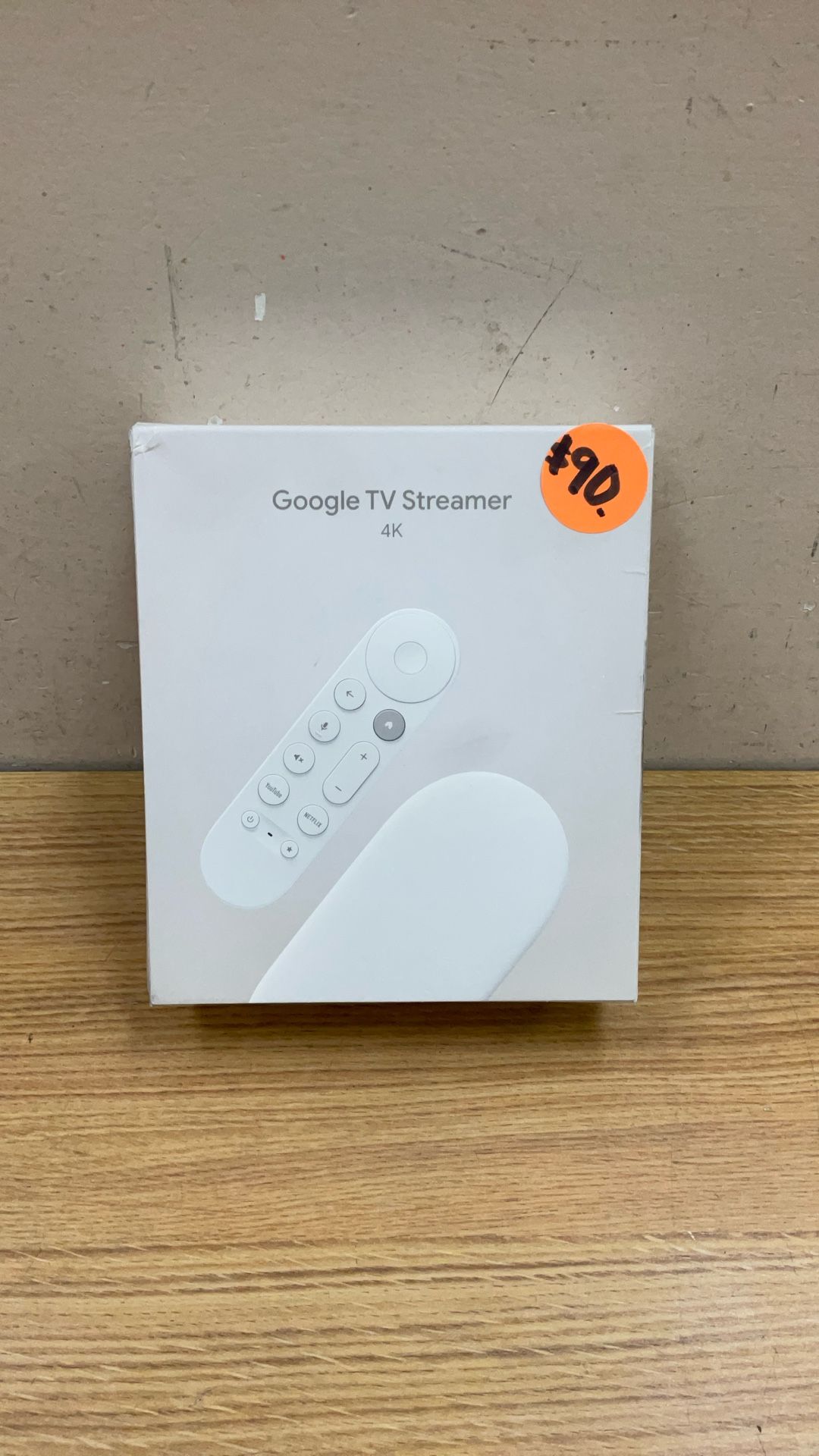 GOOGLE TV STREAMER (4K) WITH VOICE REMOTE 32GB | PORCELAIN.
