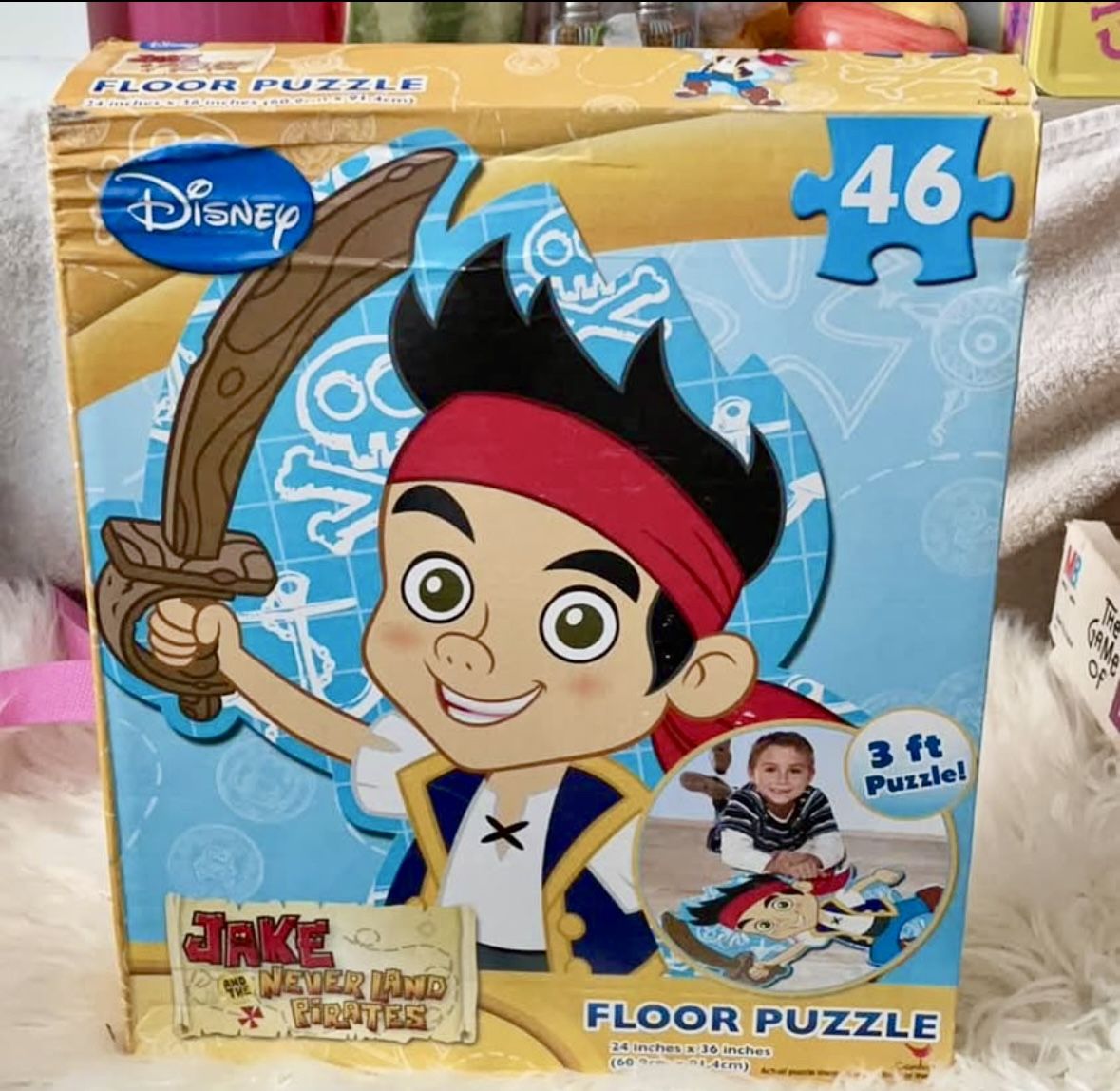 Disney jake & the neverland pirates floor puzzle