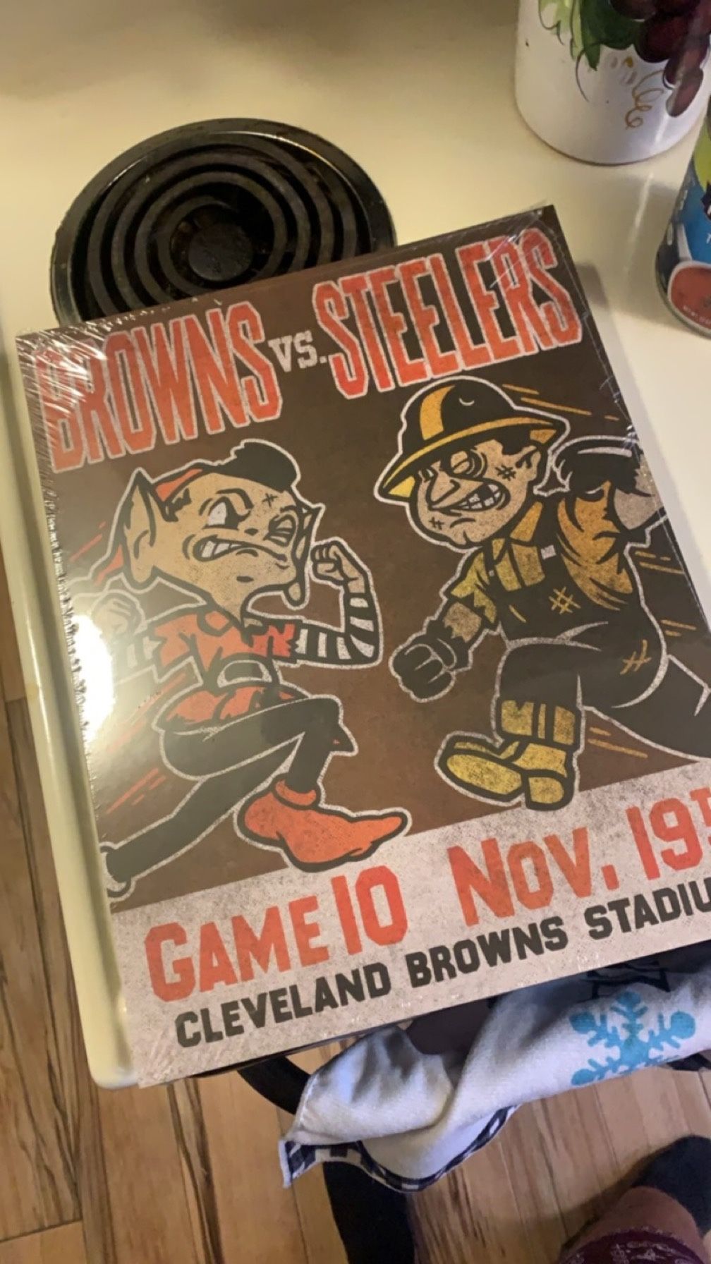 Browns Vs Steelers Stadium Posters 