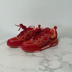 Red skates