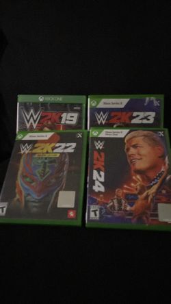 Wwe 2k  19,22,23,24