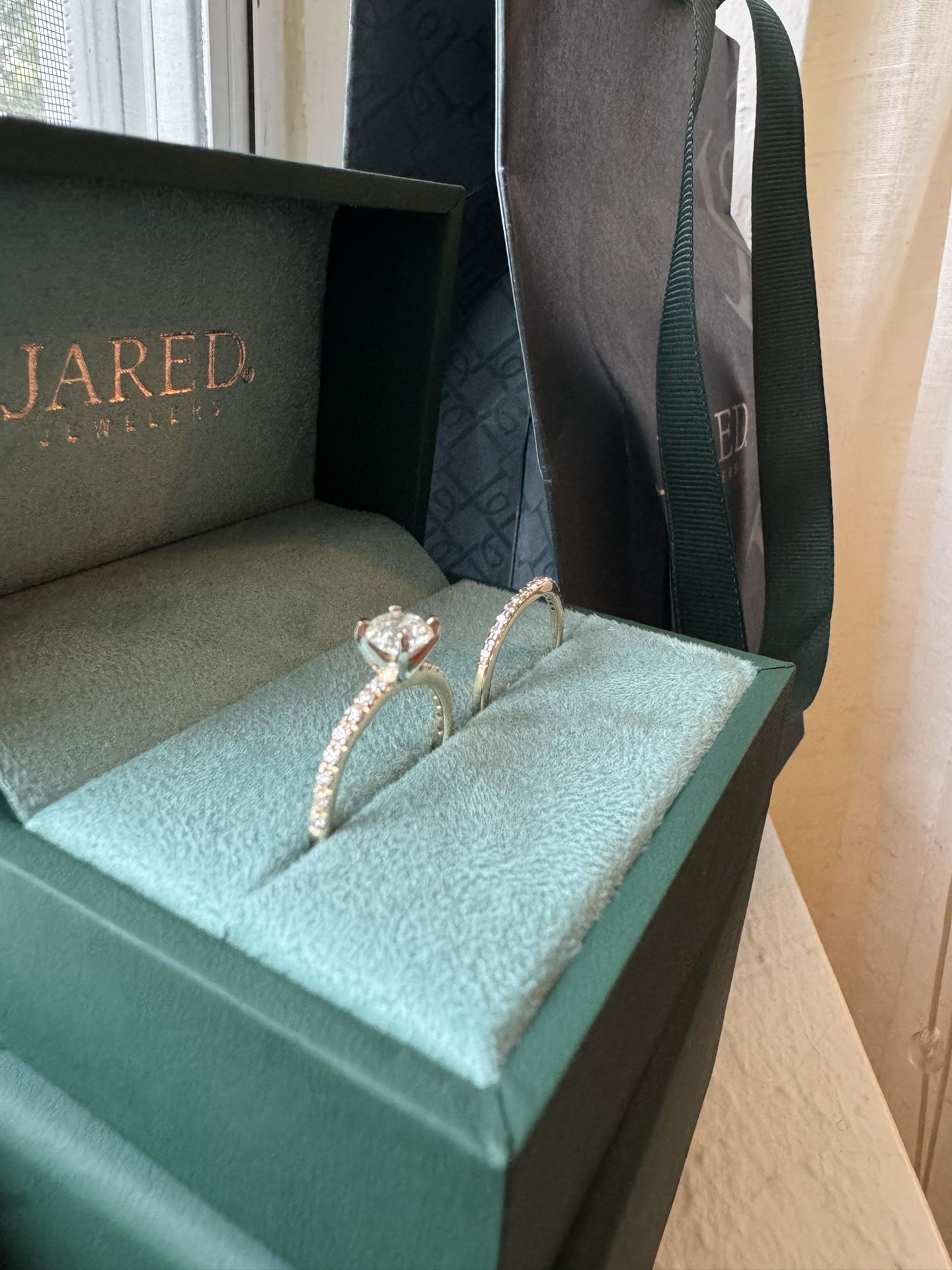 Diamond Gold Engagement Ring Jared