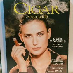 Vintage Cigar Aficionado Magazine Autumn 1996 Demi Moore Very Good Condition