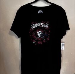 Women 2XL Grateful Dead black band T-shirt 