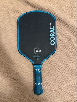 SIX ZERO Coral RCD 16MM Pickleball Paddle