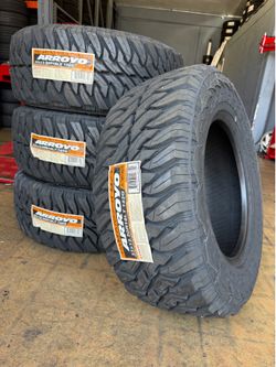 33x12.50r18 ARROYO MT 4 new tires installed ✅ instaladas ✅