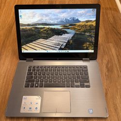 Dell Inspiron 15-7568 core i5 6th gen 8GB Ram 256GB SSD Windows 11 Pro 15.6” HD Touch Screen Laptop with charger in Excellent Working condition!!!!!  