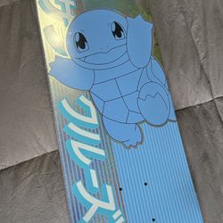 Pokemon X Santa Cruz Skateboard Squirtle Deck