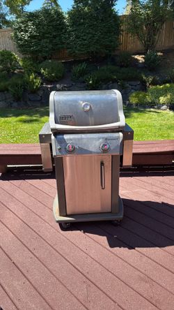 Weber Spirit Grill (propane tank NOT included)