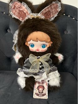 Micoco 600% Lolita Dream Garden Butterfly Secret Realm Brown Rabbit