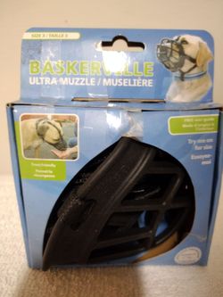New in box, never used this on my dog muzzle