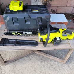 Ryobi 40v 18in Chain Saw 