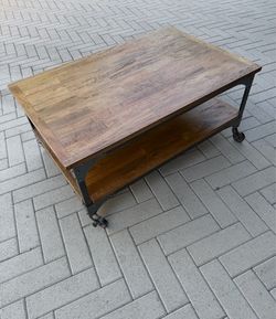 Industrial-Style Coffee Table