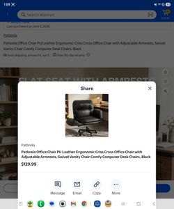 Office chair unopened box black