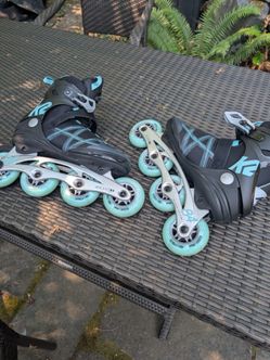 Women's K2 Alexis 84 Pro Inline Skates - Size 8 (Excellent Condition)